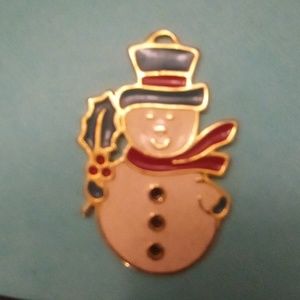 Vintage Frosty pendant